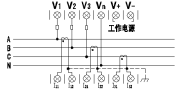 威勝DTSD342-1G主端子接線圖