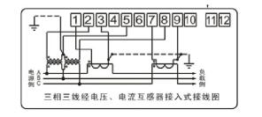 DSSY331-MD4互感器接入式接線圖