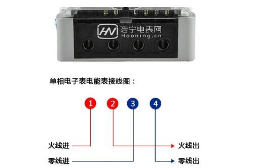 預(yù)付費(fèi)電表接線圖